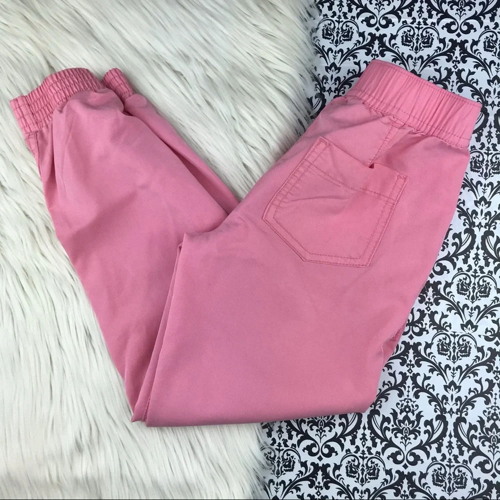GAP kid’s : Girl’s : size : 7 : lightweight pink barbiecore utility cargo pants